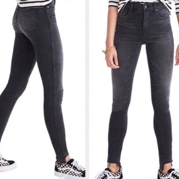 Madewell 10” High Waisted Skinny Jeans - Picture 1 of 6